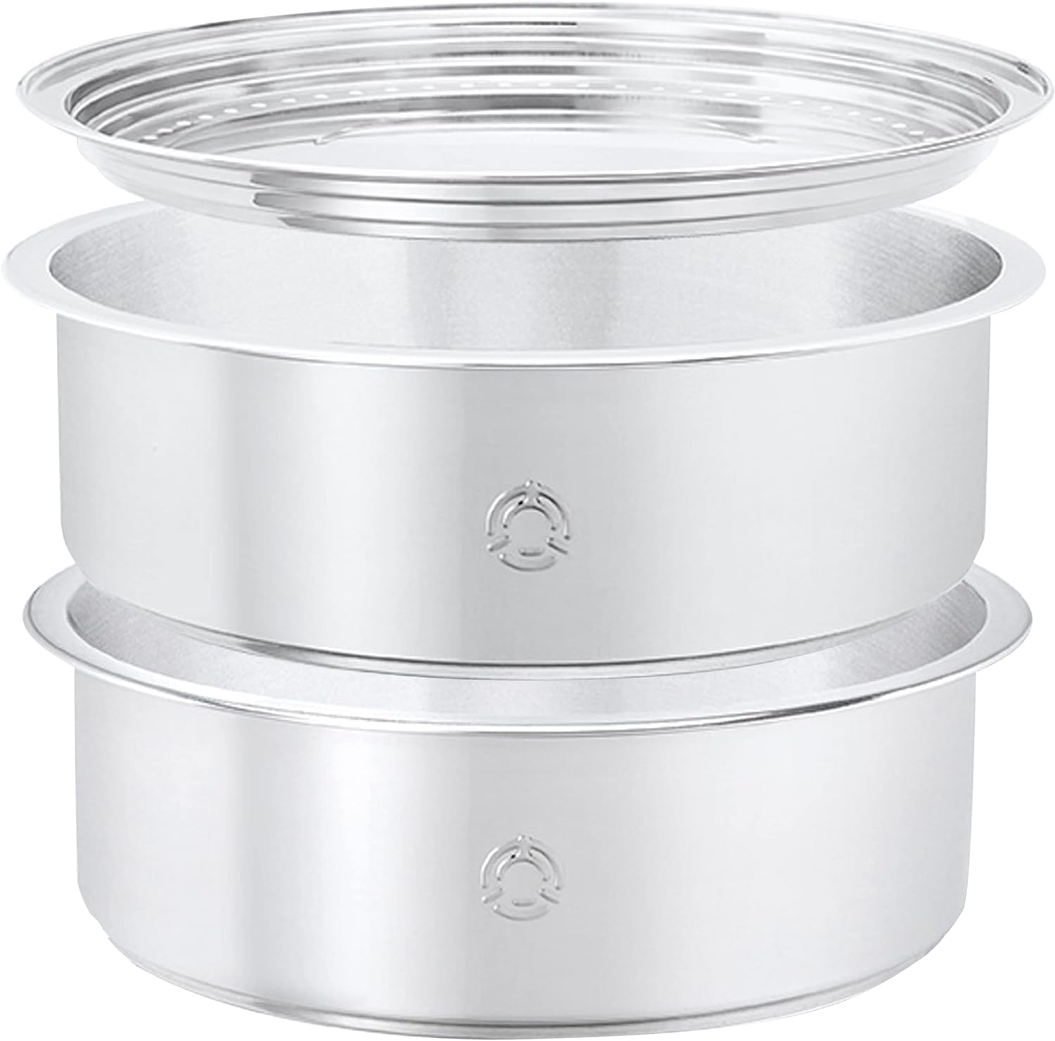 TATUNG TAC-S02 Stainless Steel 3 piece Stainless Steel Steamer Set